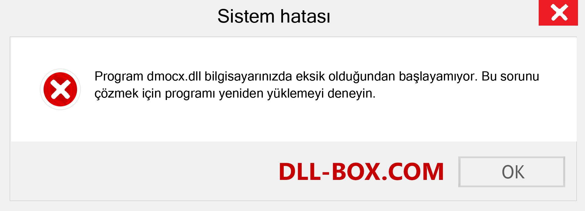 dmocx.dll dosyası eksik mi? Windows 7, 8, 10 için İndirin - Windows'ta dmocx dll Eksik Hatasını Düzeltin, fotoğraflar, resimler